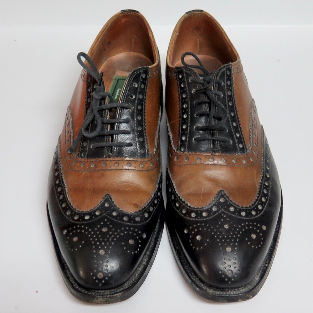 McAfee BROGUES Shoes- UK Men's Brown & Black [Unisex]